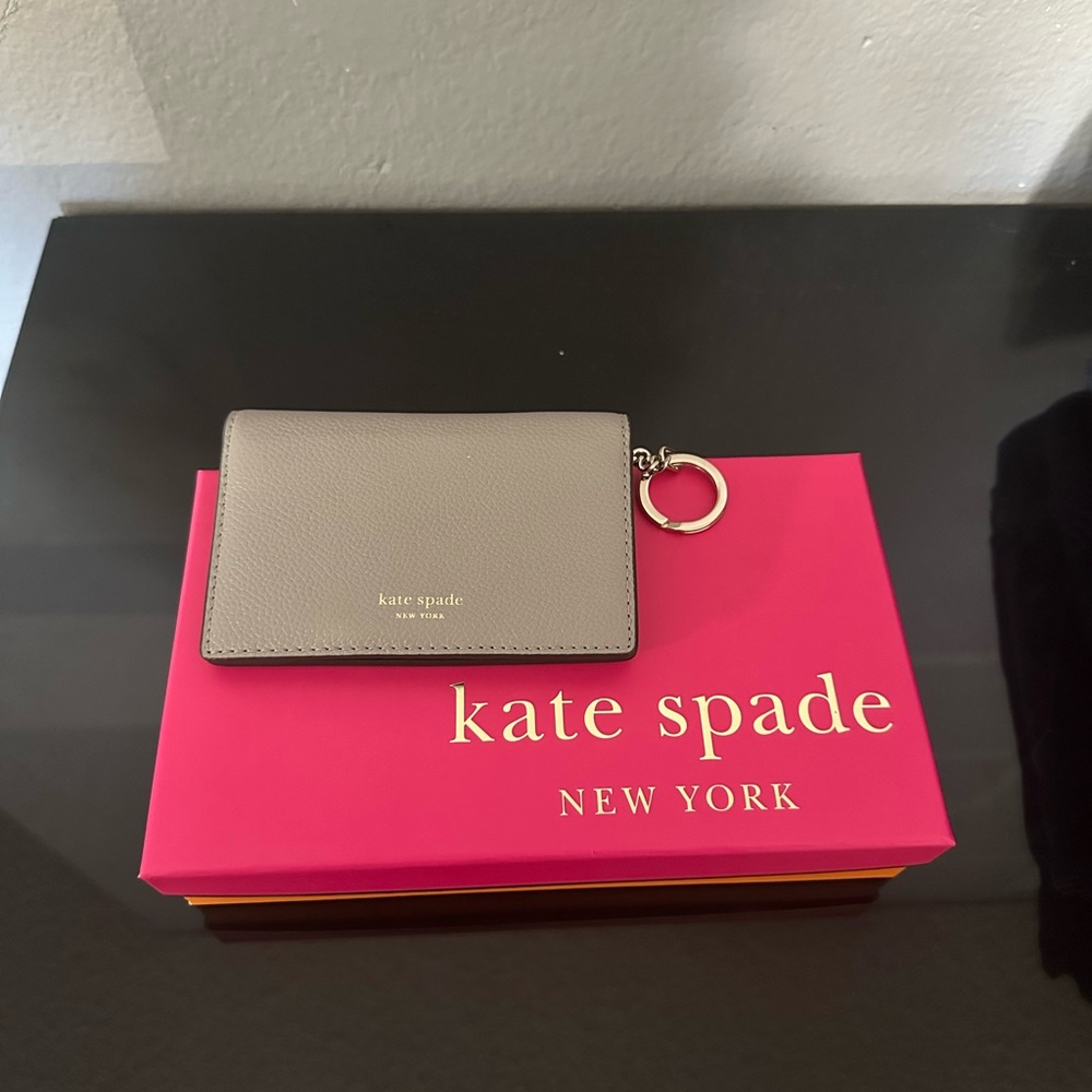 Grey Kate spade wallet